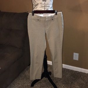 Banana Republic cropped pants Size 0